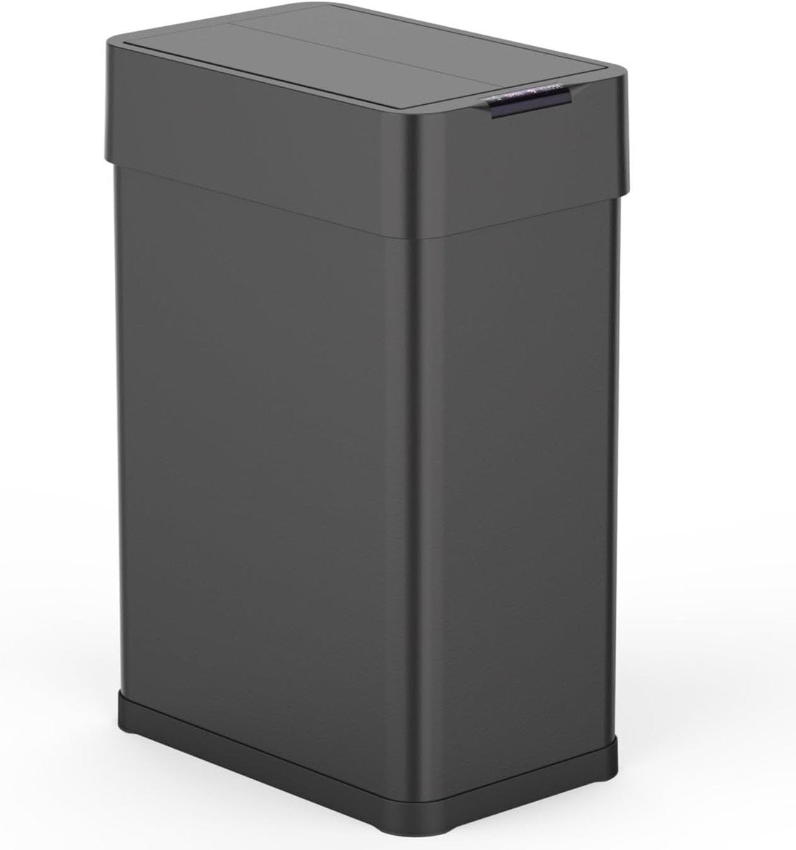 Sensor Prullenbak met vlinderopening sensor 50L RVS Zwart