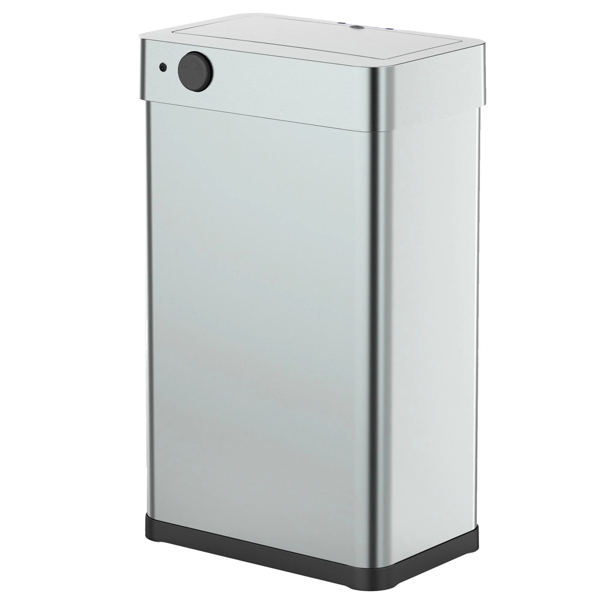 Sensor Prullenbak met vlinderopening sensor 50L RVS Grijs